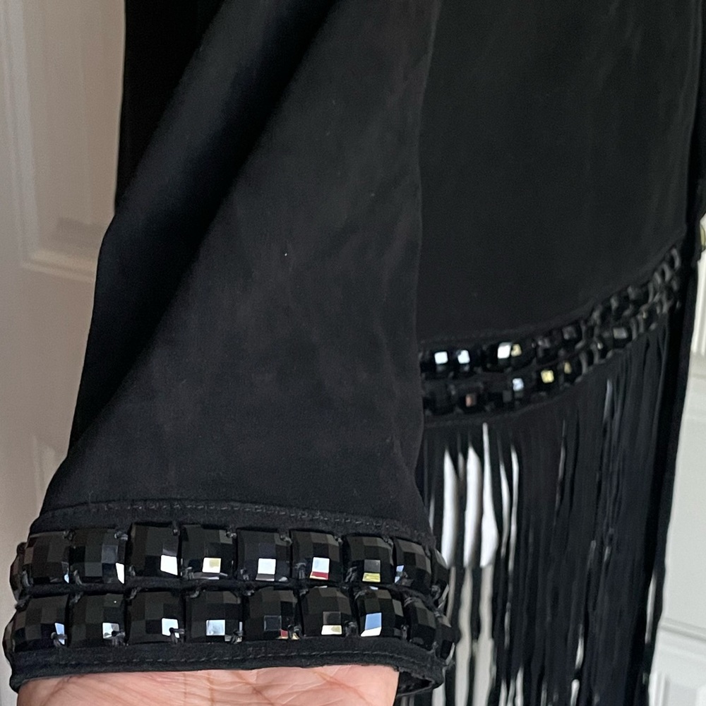 Piperlime Collection Suede Fringe Jacket - Picture 8 of 12